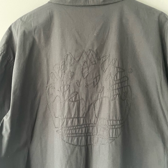 Timberland Black Button Down Shirt - Picture 7 of 8